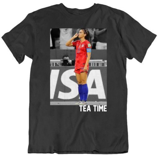 Alex Morgan Tea Time US Women's Soccer Fan v4 T Shirt