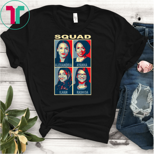 Alexandria AOC Rashida Tlaib Ilhan Omar Ayanna Pressley T-Shirt