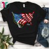 America Betsy Ross American Flag Tee Shirt