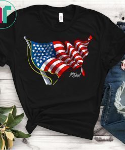 America Betsy Ross American Flag Tee Shirt