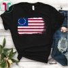America Betsy Ross Flag 1776 Vintage T-Shirt