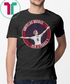American Badass USA 2 France 1 T-Shirt