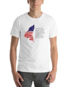 American Patriot Skull Betsy Ross Flag Revolutionary War 13 Colonies Tee Shirts