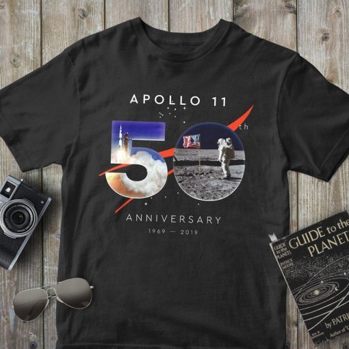 Apollo 11, 50th Anniversary 1969-2019, Moon Landing, First Lunar Landing, Perfect Astronomy Lover Gift T-Shirt
