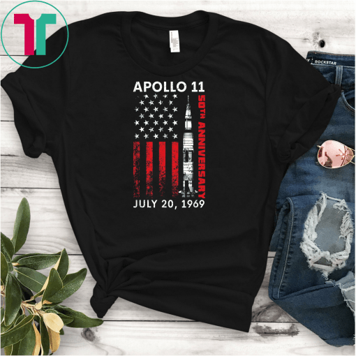 Apollo 11 50th Anniversary Moon Landing 1969 - 2019 Vintage T-Shirt