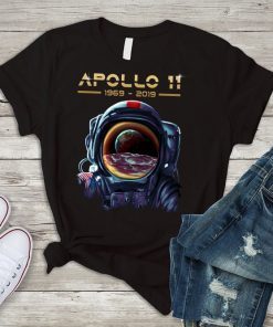 Apollo 11 Astronaut with Earth Reflection Moon Landing 1969 to Celebrate the 50th Anniversary of the Apollo 11 Landing on the Moon