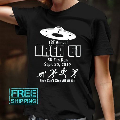 Area 51 5K Fun Run Alien T Shirt Women Shirt White Shirt Black Shirt