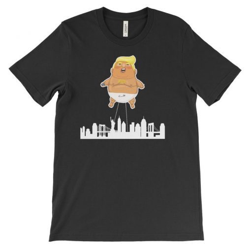 Baby Trump Balloon USA Funny Anti Trump Tee Shirt