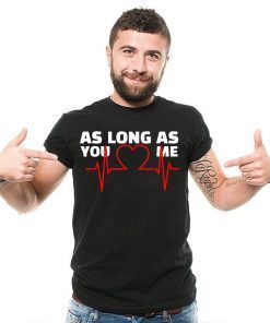 Backstreet Boys Love Heart As Long As You Love Me T-Shirt