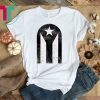 Bandera Negra Famosa Puerta de San Juan Puerto Rico Top T-Shirt
