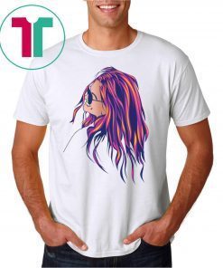 Beautiful Hippie Soul Girl Loving Life, Peace & Freedom T-Shirt