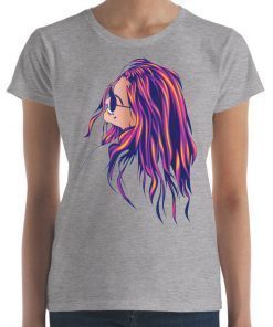 Beautiful Hippie Soul Girl Loving Life, Peace & Freedom T-Shirt