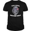 Benjamin Franklin Too Cool for British Rule 1776 Brexit T-Shirt