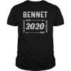 Bennet For President 2020 Gift Election Vintage T-Shirt T-Shirt