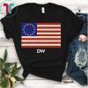 Betsy Ross American Flag Tee Shirt