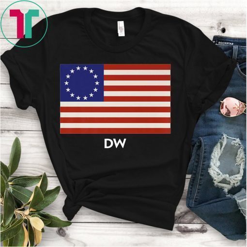 Betsy Ross American Flag Tee Shirt