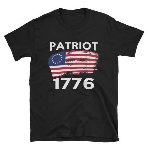 Betsy Ross American Flag Tshirt Patriotic 1776 Gift Tee Shirt