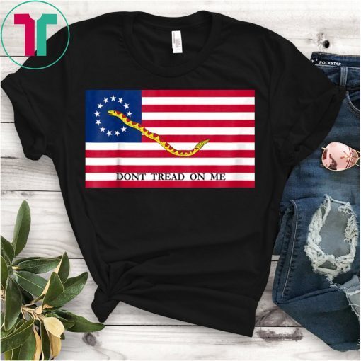 Betsy Ross First Naval Jack Flag USA T-Shirt