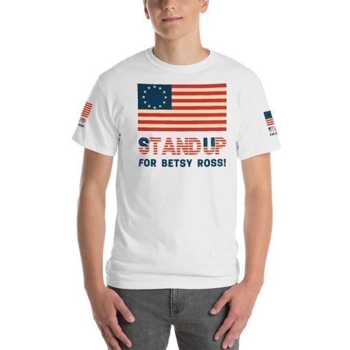 Betsy Ross Flag Short-Sleeve Tee Shirts