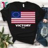 Mens Mens Betsy Ross Flag Symbolism American Victory 1776 T-Shirt
