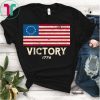 Betsy Ross Flag Symbolism American Victory 1776 T-Shirt