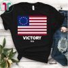 Betsy Ross Flag Symbolism American Victory 1776 T-Shirt