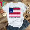 Betsy Ross Flag shirt God Bless America 1776 Vintage Men Women's Shirt