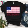 Betsy Ross Old Glory American USA Flag Victory Nine T Shirt Shirt TShirt