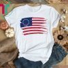 Betsy Ross Shirt 4th Of July American Flag 1776 Vintage T-Shirt