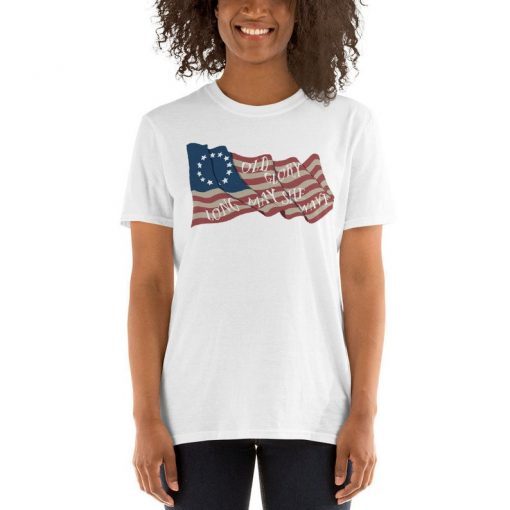 Betsy Ross Shirt Betsy Ross 1776 Betsy Ross T-Shirt Betsy Ross Flag Shirt Sleeve Unisex T-Shirt
