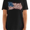 Betsy Ross Shirt Betsy Ross 1776 Betsy Ross T-Shirt Betsy Ross Flag Shirt Sleeve Unisex TShirts