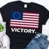 Betsy Ross victory flag shirt ,American USA Flag T-Shirt Colonial Flag ShirtBetsy Ross victory flag shirt ,American USA Flag T-Shirt Colonial Flag Shirt