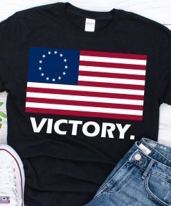Betsy Ross victory flag shirt ,American USA Flag T-Shirt Colonial Flag Shirts