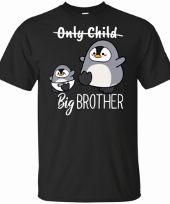 Big Brother Only Child Expires Shirt Penguin T-Shirt