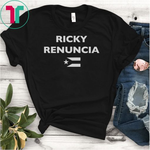 Black Puerto Rico Flag Shirt, Boricua, Resiste, Levantate Boricua, Ricky Renuncia Unisex Gift T-Shirt