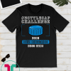 Bottle Cap Challenge Blue Funny Challenge Outfit Gift Idea T-Shirt