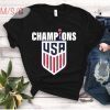 Champions National Soccer Team Shirt finally USA soccer t-shirt USWNT Unisex Tee Shirt