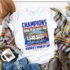 Champions USA Women's World Cup France 2019 Winners T-Shirt, USWNT United States Women's National Team Celebration, 4th Time World Cup Shirt