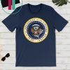 Charles Leazott’s Fake Presidential Seal Shirt