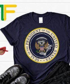 Charles Leazott’s Shirt Fake Presidential Seal Shirt