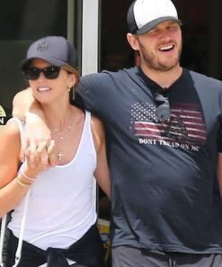 Chris Pratt Shirt - Chris Pratt Trump T Shirt - Chris Pratt Dont Tread On Me Shirt,Short-Sleeve Unisex T-Shirt