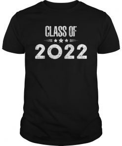 Class of 2022 Grow with Me Graduation Year T-Shirt
