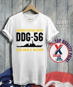 DDG-56 USS John S. McCain Men's And Women's T-Shirt