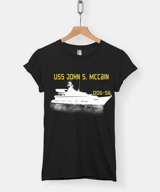 DDG-56 USS John S. McCain Men's And Women's T-Shirt