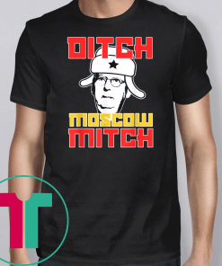 DITCH MOSCOW MITCH Senator McConnell Anti Turtle Face Meme T-Shirt