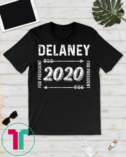 Delaney For President 2020 Gift Election Vintage T-Shirt