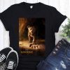Disney the lion king live action simba paw fill movie poster shirt