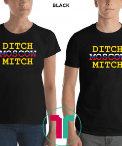 Ditch Moscow Mitch Russian Puppet Vote Him Out 2020 Shirt Perfect Birthday Gift Idea for Men / Women / Kids .Awesome present for dad, father, mom, brother, uncle, husband, wife, adult, son, youth, boy, girl, baby, teen, friend on Birthday / Christmas Day