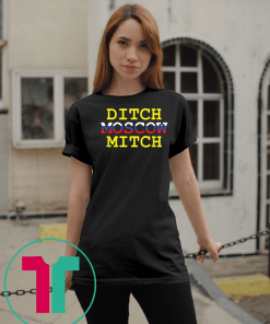 Ditch Moscow Mitch Russian Puppet Vote Him Out 2020 T-Shirt