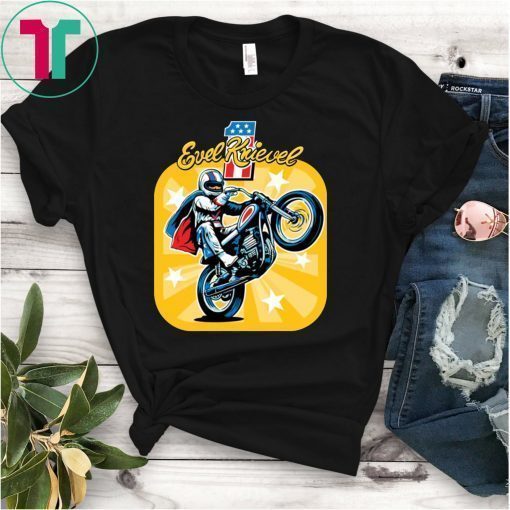 Evel Knievel Motorcycles T-Shirt